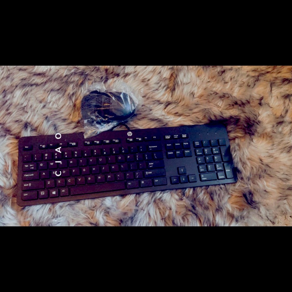 Keyboard and mouse